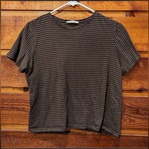 Zara Trafaluc Striped Tee